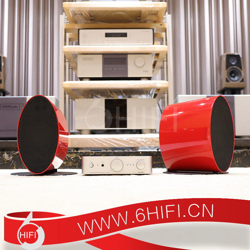 音樂傳真Musical Fidelity Merlin 1 梅林音箱 紅色+錦派JPAudio PA-89B 藍牙5.1 帶USB功放【超值組合】