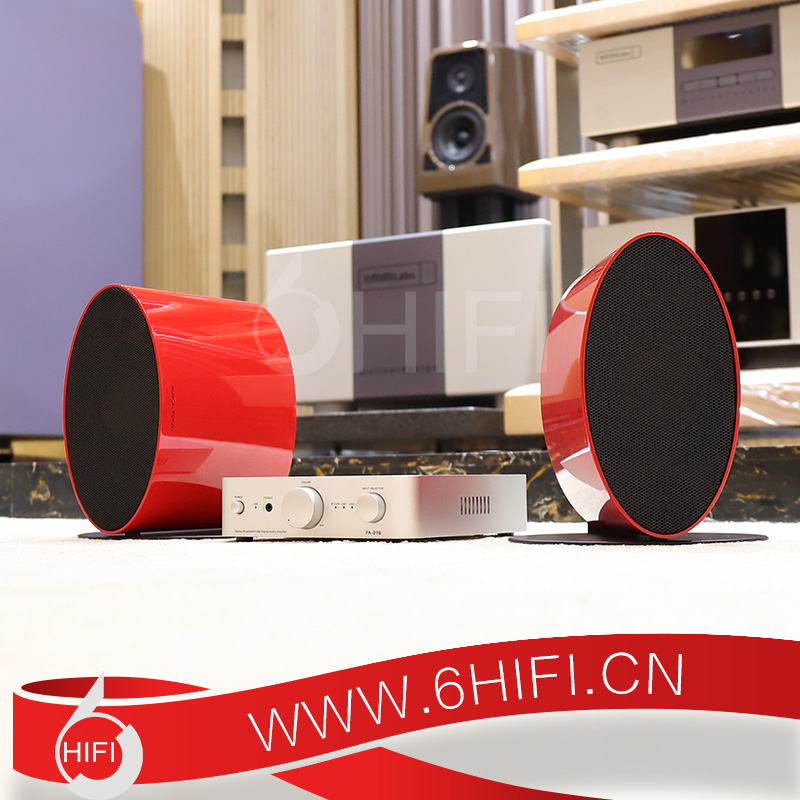 音樂傳真Musical Fidelity Merlin 1 梅林音箱 紅色+錦派JPAudio PA-89B 藍牙5.1 帶USB功放【超值組合】
