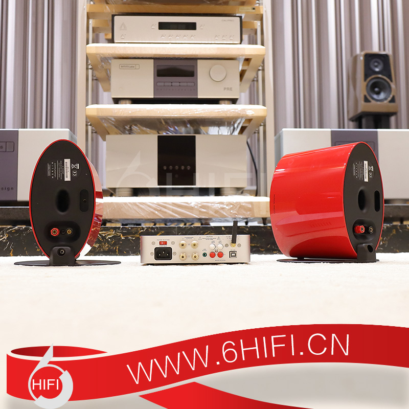 音樂傳真Musical Fidelity Merlin 1 梅林音箱 紅色+錦派JPAudio PA-89B 藍牙5.1 帶USB功放【超值組合】