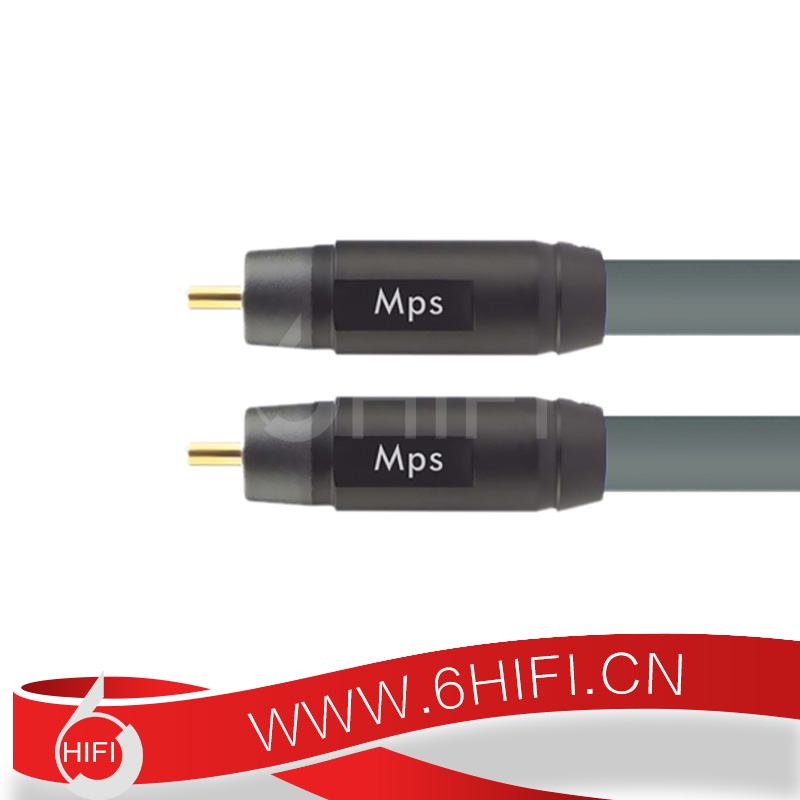 臺灣 MPS SGP-711G 同軸信號線 紫銅鍍金 RCA信號線 6N單晶銅線 75Ω【全新行貨】