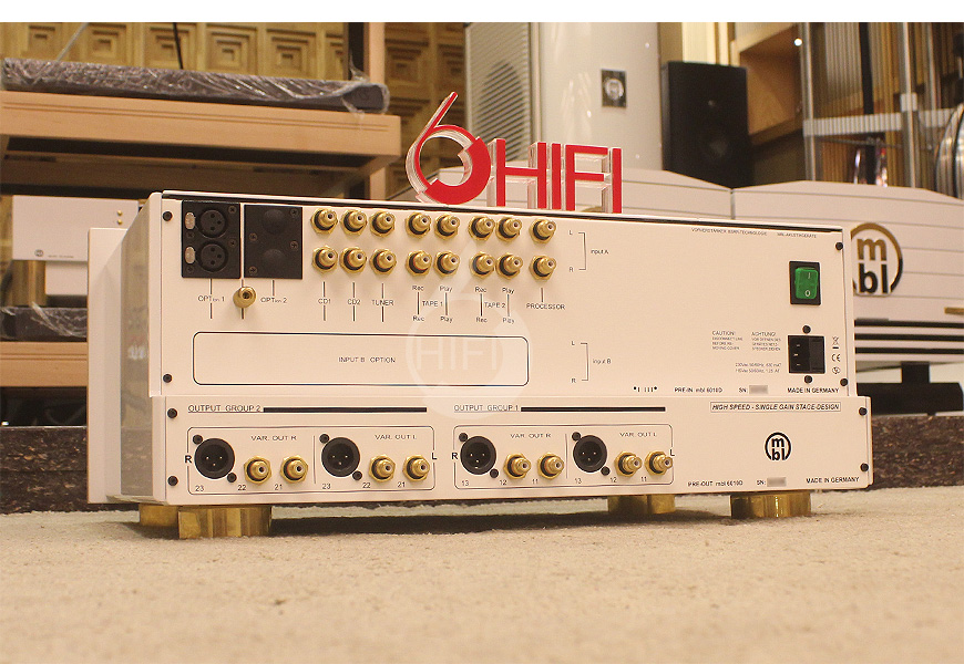 MBL 6010D,MBL參考級前級,德國MBL hifi功放