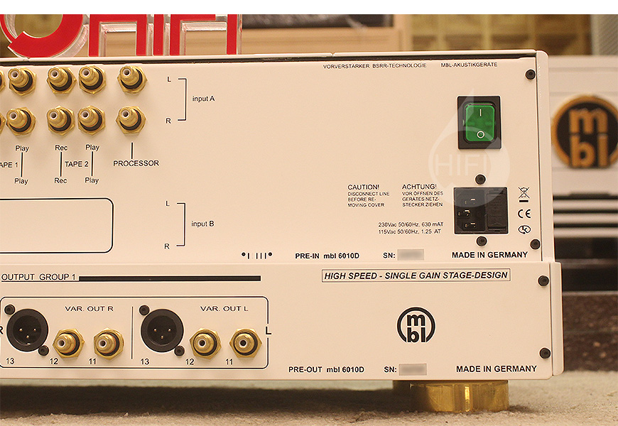 MBL 6010D,MBL參考級前級,德國MBL hifi功放