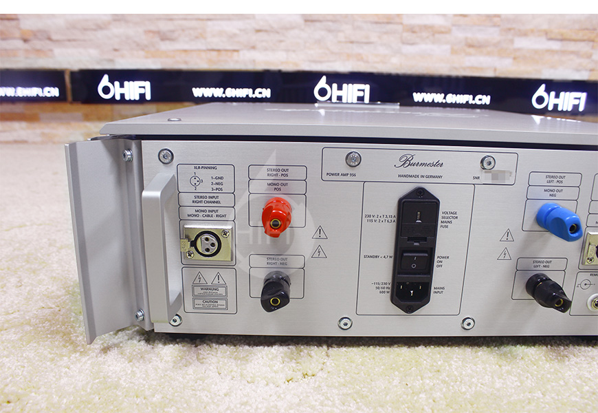柏林之聲Burmester 035,柏林之聲Burmester 956 MKII,柏林之聲 956 MK2后級功放