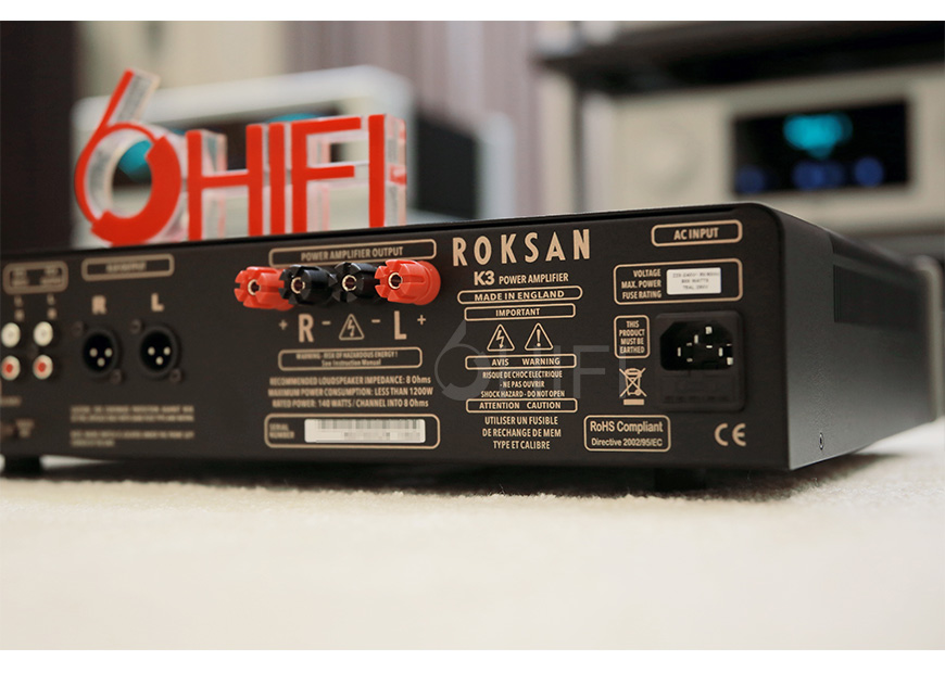 樂圣K3 power,Roksan K3 power,樂圣后級功放