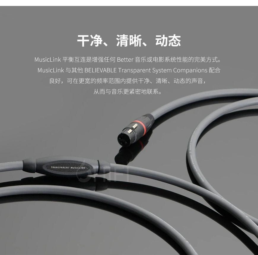 美國 Transparent 天仙配 BALANCED MUSICLINK BML G6 平衡信號線
