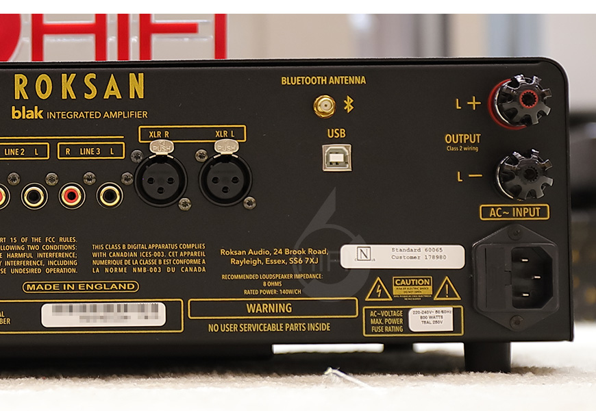 樂圣Roksan,樂圣,Roksan,Blak AMP 布萊克,Blak AMP,布萊克,合并機,功放