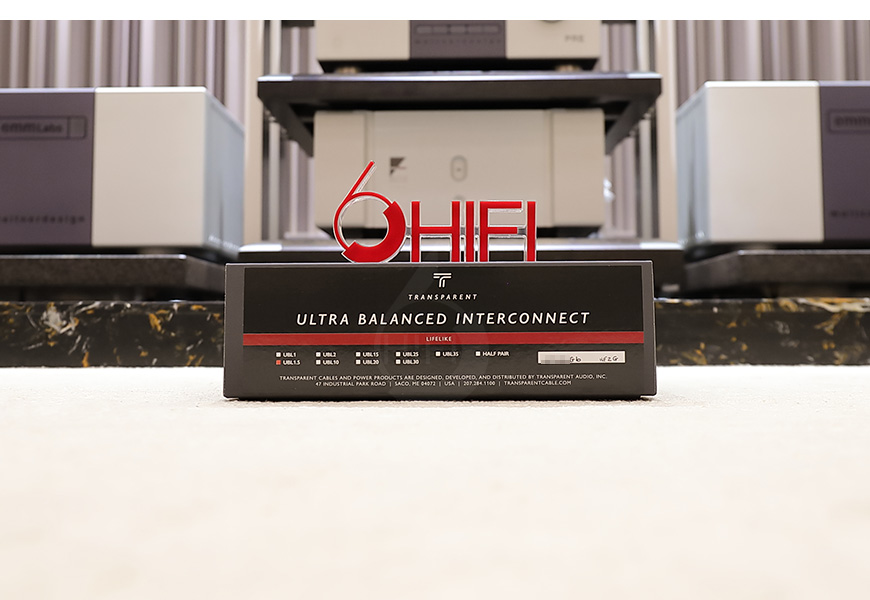 美國 Transparent 天仙配 BALANCED ULTRA UBL G6 平衡信號線